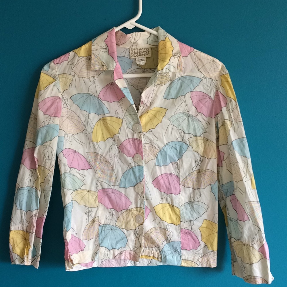 April showers vintage top
